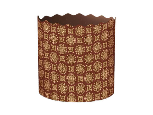 Паперові форми для Паски Ø90х85 мм. Ящик 300 шт. Крафінів, Панеттоне (на 250 г тіста) Стандарт - Фото 2