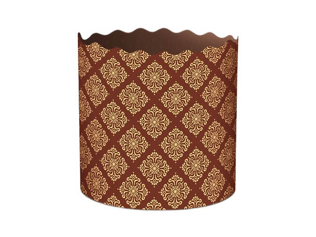 Паперові форми для Паски Ø90х85 мм. Ящик 300 шт. Крафінів, Панеттоне (на 250 г тіста) Стандарт - Фото 6