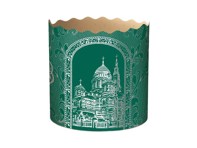 Паперові форми для Паски Ø90х85 мм. Ящик 300 шт. Крафінів, Панеттоне (на 250 г тіста) Купола - Фото 3