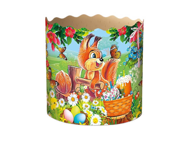 Паперові форми для Паски Ø90х85 мм. Ящик 300 шт. Крафінів, Панеттоне (на 250 г тіста) Дитячі - Фото 3