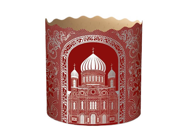 Паперові форми для Паски Ø90х85 мм. Ящик 300 шт. Крафінів, Панеттоне (на 250 г тіста) Купола - Фото 7