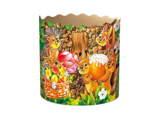 Паперові форми для Паски Ø90х85 мм. Ящик 300 шт. Крафінів, Панеттоне (на 250 г тіста) Дитячі - Фото 7