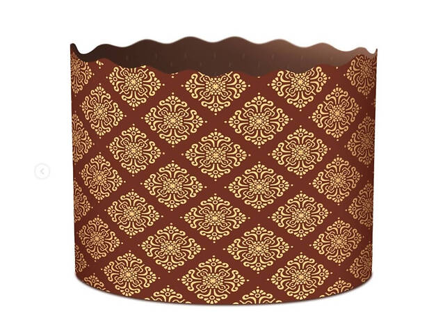 Паперові форми для Паски Ø110х85 мм. Ящик 300 шт. Крафінів, Панеттоне (на 350 г тіста) Стандарт - Фото 7