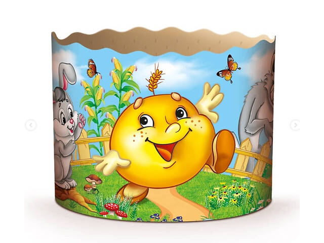 Паперові форми для Паски Ø110х85 мм. Ящик 300 шт. Крафінів, Панеттоне (на 350 г тіста) Сказка - Фото 3