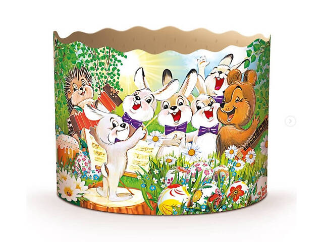 Паперові форми для Паски Ø110х85 мм. Ящик 300 шт. Крафінів, Панеттоне (на 350 г тіста) Дитячі - Фото 4