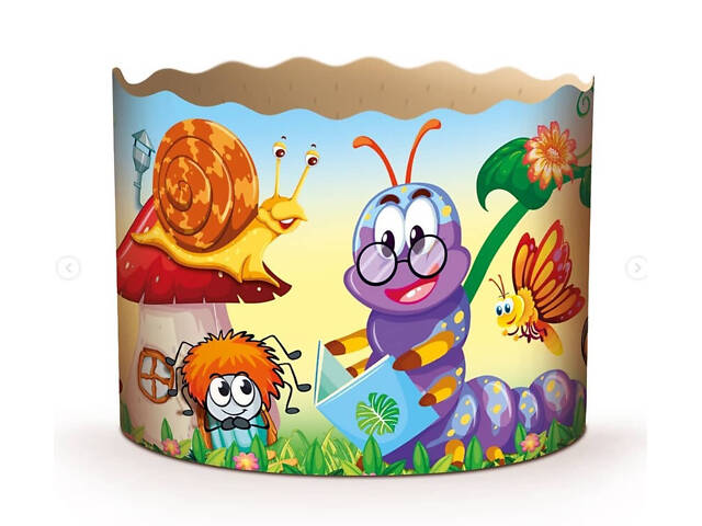 Паперові форми для Паски Ø110х85 мм. Ящик 300 шт. Крафінів, Панеттоне (на 350 г тіста) Сказка - Фото 5