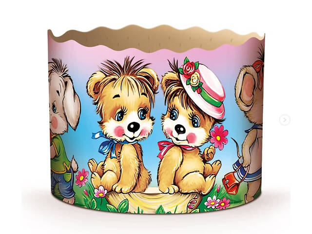 Паперові форми для Паски Ø110х85 мм. Ящик 300 шт. Крафінів, Панеттоне (на 350 г тіста) Сказка - Фото 6