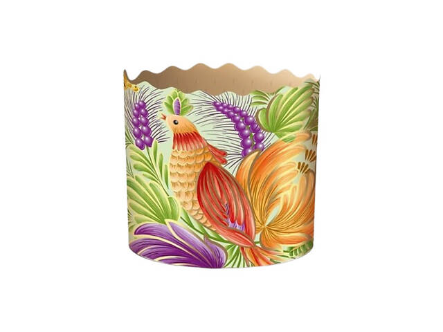 Паперові форми для Паски та Крафінів Ø70х65 мм (100 гр). Ящик 300 шт. Петриківка - Фото 6