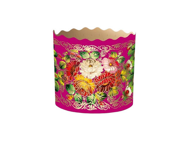 Паперові форми для Паски та Крафінів Ø70х65 мм (100 гр). Ящик 300 шт. Жостово - Фото 4