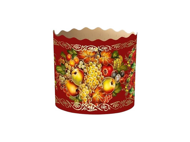 Паперові форми для Паски та Крафінів Ø70х65 мм (100 гр). Ящик 300 шт. Жостово - Фото 7