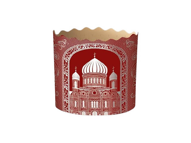 Паперові форми для Паски та Крафінів Ø70х65 мм (100 гр). Ящик 300 шт. Купола - Фото 3