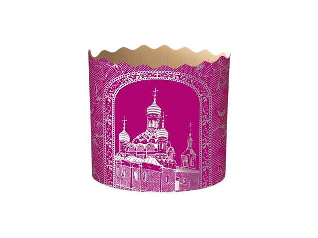 Паперові форми для Паски та Крафінів Ø70х65 мм (100 гр). Ящик 300 шт. Купола - Фото 4