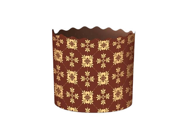 Паперові форми для Паски та Крафінів Ø70х65 мм (100 гр). Ящик 300 шт. Стандарт - Фото 5