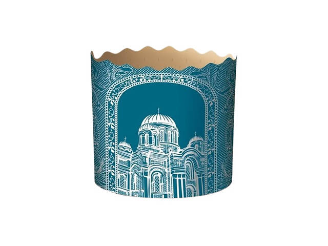 Паперові форми для Паски та Крафінів Ø70х65 мм (100 гр). Ящик 300 шт. Купола - Фото 6