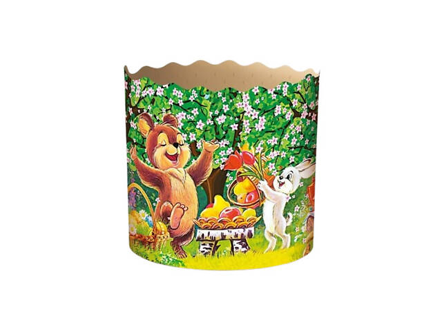 Паперові форми для Паски та Крафінів Ø70х65 мм (100 гр). Ящик 300 шт. Дитяча - Фото 3