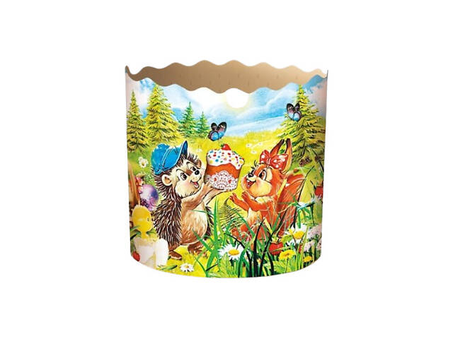 Паперові форми для Паски та Крафінів Ø70х65 мм (100 гр). Ящик 300 шт. Дитяча - Фото 5