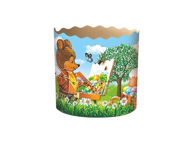 Паперові форми для Паски та Крафінів Ø70х65 мм (100 гр). Ящик 300 шт. Дитяча - Фото 7