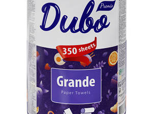 Бумажные полотенца Диво Premio Grande 2 слоя 350 отрывов 1 рулон (4820003837580)