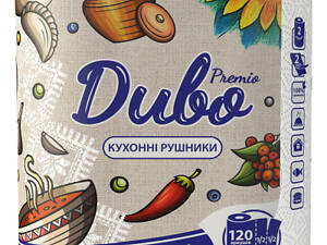 Бумажные полотенца Диво Premio Menu 2 слоя 2 рулона (4820003838488)