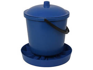 Бункерна годівниця для птахів на 7 літрів