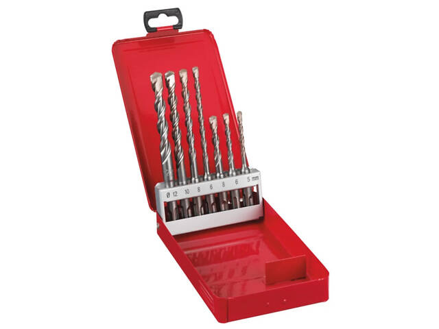 Бур НАБОР из 7 шт SDS+ (5-12 мм) MILWAUKEE (4932352339) - Фото 1