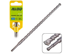 Бур по бетону SDS-plus S4 14*600мм FH-14600 Alloid