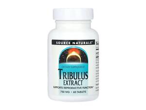 Бустер тестостерону Source Naturals Tribulus Extract 750 mg 60 tabs (1086-2023-10-4625)