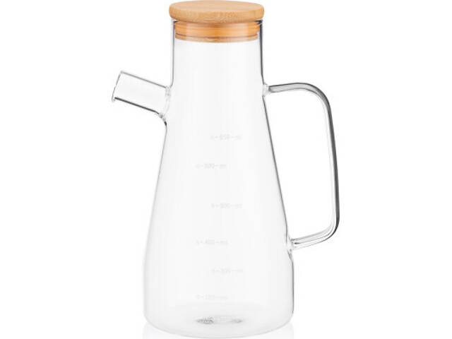 Пляшка для олії Ardesto Midori 650 мл боросилікатне скло (AR4565BB) - Фото 1