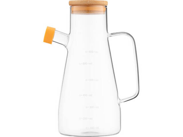 Пляшка для олії Ardesto Midori 650 мл боросилікатне скло (AR4565BB) - Фото 2