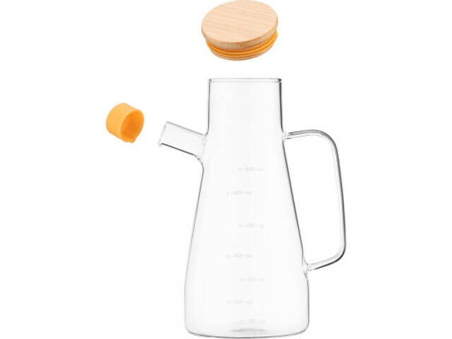 Пляшка для олії Ardesto Midori 650 мл боросилікатне скло (AR4565BB) - Фото 3