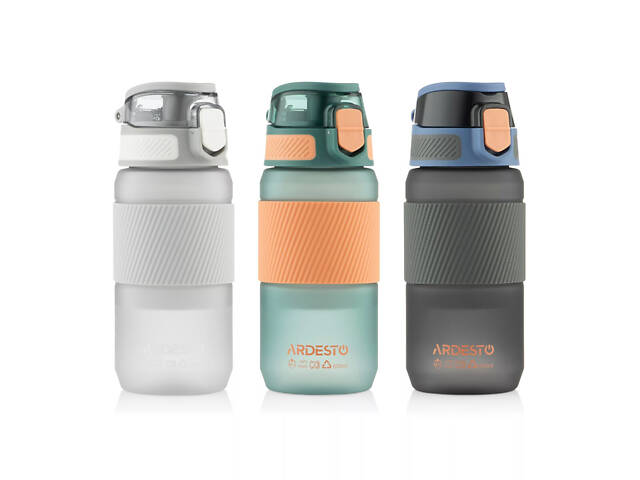 Бутылка для воды Ardesto Spring AR2260SE 600 мл зеленая - Фото 7