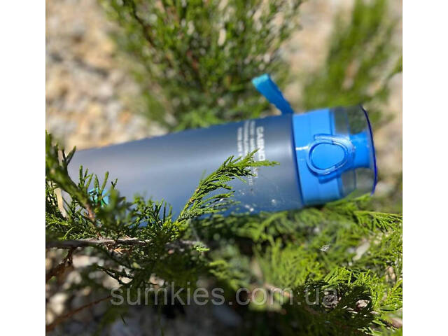 Пляшка для води CASNO 650 мл KXN-1157 Блакитна - Фото 7