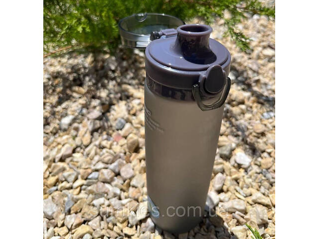 Пляшка для води CASNO 650 мл KXN-1157 Сіра - Фото 10