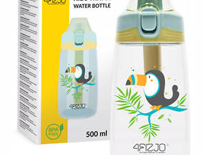 Пляшка для води дитяча 4FIZJO 500 мл Mix (P-5905973403672)