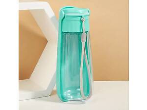 Пляшка-поїлка для собак 14557 550 мл блакитна