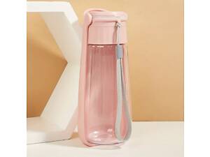 Пляшка-поїлка для собак 14558 550 мл рожева