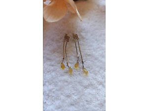 Бижутерия серьги с кристаллами Сваровски