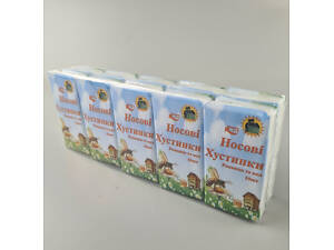 Бyмажный платок Супер Торба Ромашка и мед (10 шт)