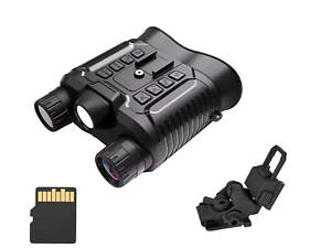 Бинокль ночного видения FMA NV8161 до 400м в темноте 1080P HD 8X с креплением L4G24 и картой 64Гб (2412986884)