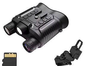 Бинокль ночного видения FMA NV8161 до 400м в темноте 1080P HD 8X с креплением L4G24 и картой 64Гб (2412986884)