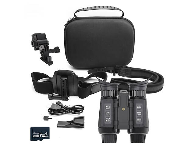 Бинокль ночного видения NV8300 Super Light 4K HD 36MP 3D (до 500м) + крепление Wilcox L4G24 (металл) - Фото 7