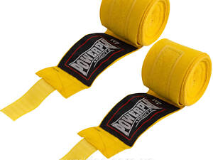 Бинти для боксу PowerPlay 3046 Жовті (4.5м)