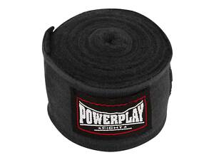 Бинти для боксу PowerPlay 3046 2.5 м Чорні