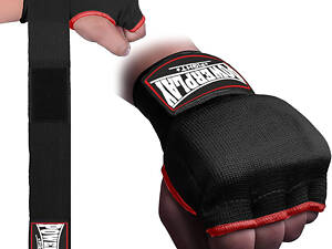 Бинти-рукавиці PowerPlay 3096 з гелевими подушечками Чорні S