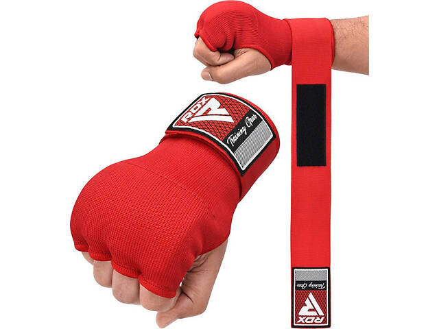 Бинты-перчатки RDX IS2 Inner Straps M 2 шт Red (HYP-IS2R-M) - Фото 2