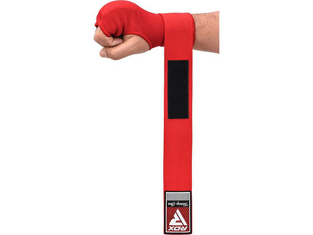Бинты-перчатки RDX IS2 Inner Straps M 2 шт Red (HYP-IS2R-M) - Фото 3