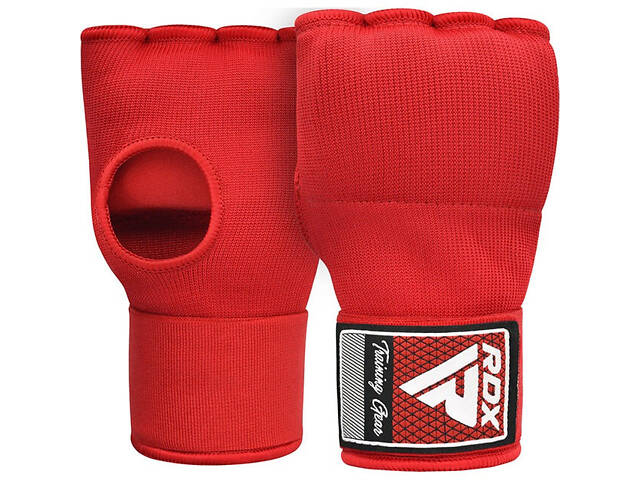 Бинты-перчатки RDX IS2 Inner Straps M 2 шт Red (HYP-IS2R-M) - Фото 1