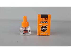 Биозащита Жидкость KRA от комаров 40 ночей (1 пачка)