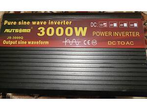 Инвертор 3000W 12V-220V правильная синусоида (чистый синус)