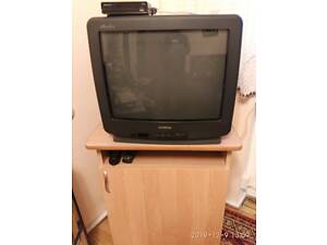 TV Gold Star+ресивер, антенна полъская+тумба